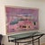 Pink Signed, Oversized Edith Kuhnle Abstract Titled Cleveland Park For Sale - Image 8 of 10
