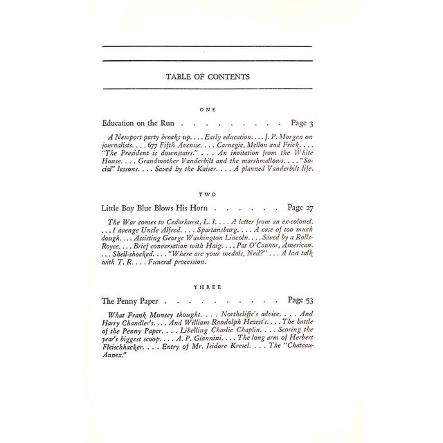 "Farewell to Fifth Avenue" 1935 Vanderbilt, Cornelius Jr. For Sale In New York - Image 6 of 12