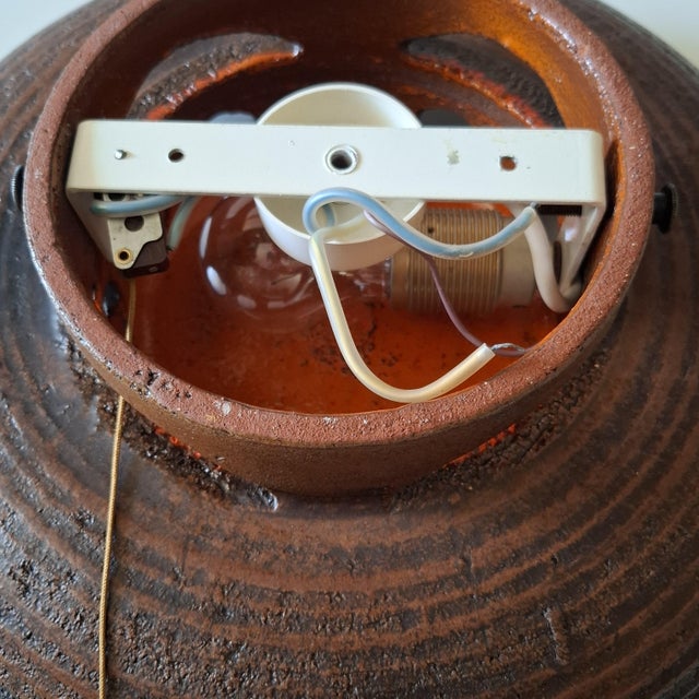 Scandinavian Ceramic Wall Lamp, Sweden, 1960s For Sale - Image 14 of 18