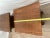 1990s Pair of Craftsman Mission Style Nightstands Side Tables Bottom Cabinet Center Shelf For Sale - Image 9 of 11