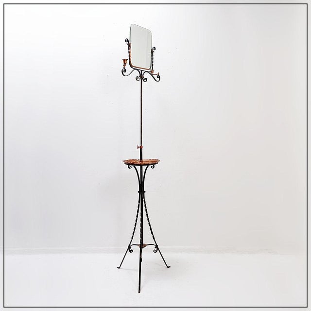 French Barber Mirror, 1930s For Sale - Image 16 of 16