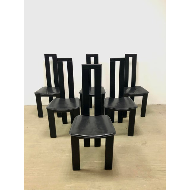 1970s Postmodern Dining Chairs by Pietro Costantini, 1970s, Set of 6 For Sale - Image 5 of 6