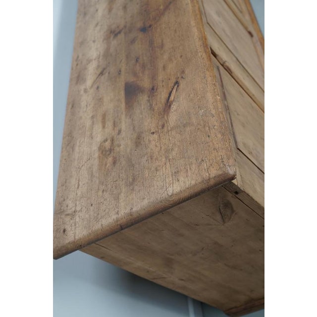 Rustic Vintage Rustic German Pine Apothecary Cabinet, 1930s For Sale - Image 3 of 18