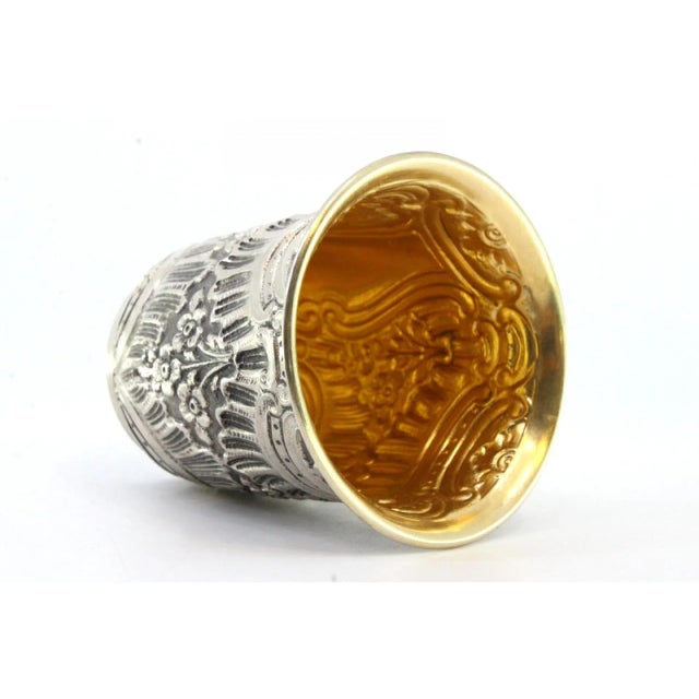 Silver Silver Cup with Reliefs For Sale - Image 8 of 9