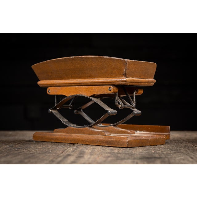 Late 19th/Early 20th Century J. W. Wilson Salesman Sample Buggy Seat For Sale - Image 4 of 9