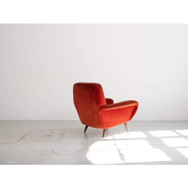 Mid-Century Modern Model 830 Chairs by Gianfranco Frattini for Cassina, Italy, 1954, Set of 2 For Sale - Image 3 of 18