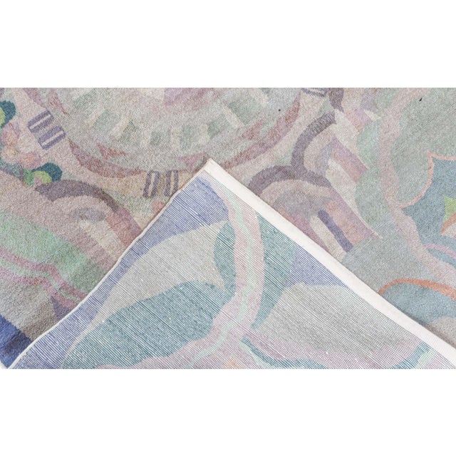 Textile Doris Leslie Blau Vintage French Art Deco Rug For Sale - Image 7 of 7