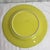 Secla Mid-Century Secla Portugal Yellow Cabbageware 13" Serving Platter For Sale - Image 4 of 5