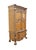 Tuscan Aico Furniture Paradisio Collection Birch Contemporary Italian Provincial 52" Media / Clothing Storage Armoire - Amaretto Finish 24890-462 / 24890-473 For Sale - Image 3 of 14