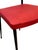 Red Authentic 1950s French Mid-Century Colette Guéden for Coop Meubles Nancy Accent Chairs - A Mismatched Pair For Sale - Image 8 of 10