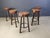 1970s Vintage Tree Trunk Bar Stools, 1970s, Set of 5 For Sale - Image 5 of 13