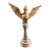 European Carved Wood Bird Sculpture on Finial 10.25" H For Sale