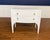 Contemporary White Serpentine Two Drawer Accent Chest For Sale - Image 3 of 15