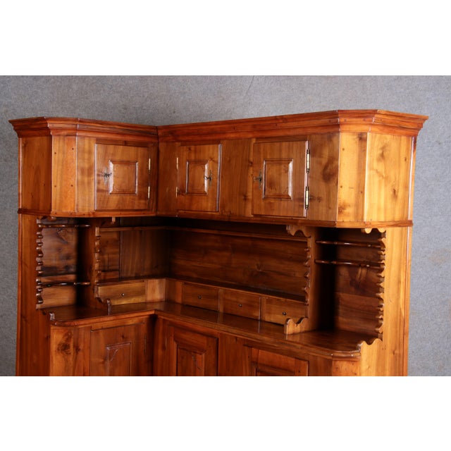 Biedermeier Corner Buffet, 1800s For Sale - Image 6 of 18