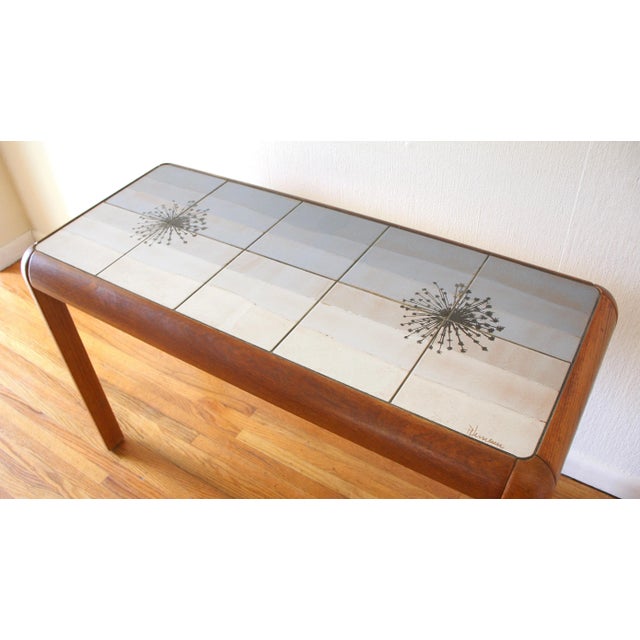 Mid-Century Modern Mid Century Modern Danish Teak Console Table by Poul H. Poulsen For Sale - Image 3 of 6