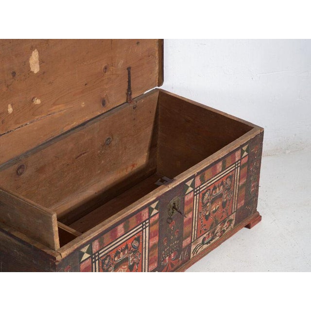 Tyrolean Bench-Trunk by Amaru, 1906 For Sale - Image 6 of 12