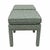 Sister Parish Sister Parish Burma Performance in Spruce Dark Green Parsons Ottomans - A Pair For Sale - Image 4 of 5