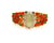 Gemstone Bochic “Capri” Vintage Diamond, Black Opal & Tsevorite Bracelet Set In 18K & Silver For Sale - Image 7 of 10