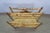 Antique Victorian Bamboo Divided Magazine Storage Rack 23" For Sale - Image 6 of 18