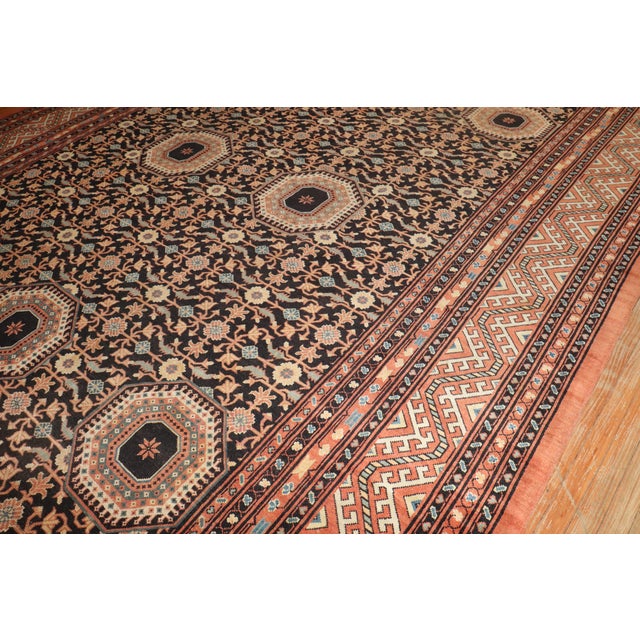Vintage Oversize Inspired Samarkand Rug For Sale - Image 9 of 12