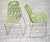 2000 - 2009 Vintage Green Nylon Dining Chairs by Crassevig, 2005, Set of 2 For Sale - Image 5 of 5