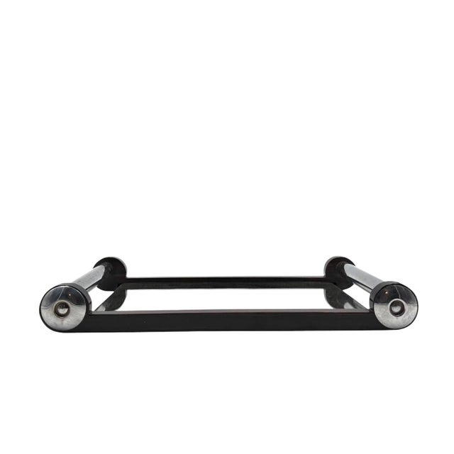 Art Deco Wood Mirrored Tray, France 1930s For Sale - Image 4 of 11