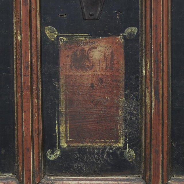 Very Large Rustic Farmhouse Folk Art Bridal Chest / Dresser For Sale - Image 4 of 18