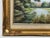 River Meadow with Cattle & Cottage in the English Countryside by British Artist 1985 Circa For Sale - Image 6 of 6