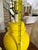 A striking pair of vintage ceramic table lamps finished in an exceptionally vibrant yellow crackle glaze. These lamps...