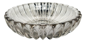 Crystal Trinket Tray by P. Davesn, France, 1970