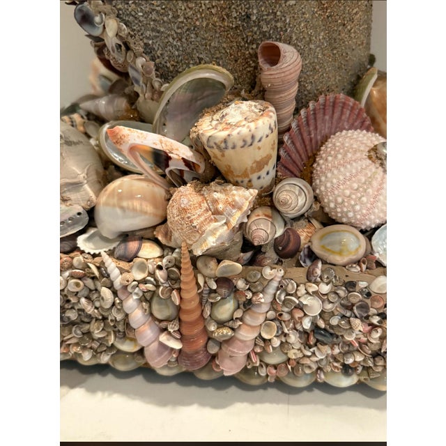 Seashell Encrusted Horse Head Bust Statue For Sale - Image 16 of 18