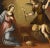 Scuola Toscana, Annunciation, 1650, Oil on Canvas, Framed For Sale - Image 11 of 16