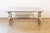 20th Century French Gilt Iron and Marble Coffee Table For Sale - Image 4 of 8