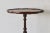 Mid-Century Modern 1950s Brandt Furniture Scalloped Oval Tripod Cherry Candle Stand Side Table Mid-Century For Sale - Image 3 of 11