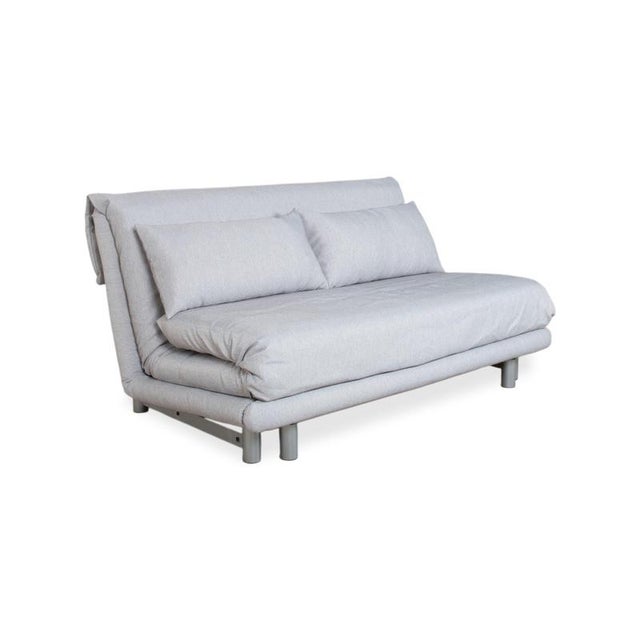 Modern Multy Fabric Three-Seater Grey Manual Function Sleeper Sofa in Verano 600 from Ligne Roset For Sale - Image 3 of 14