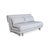 Modern Multy Fabric Three-Seater Grey Manual Function Sleeper Sofa in Verano 600 from Ligne Roset For Sale - Image 3 of 14