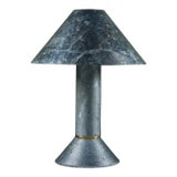 Ron Rezek Galvanized Steel Table Lamp For Sale