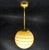 Art Deco Style Pending Lamp, Germany, 1950s, in Very Good conditions. Designed 1950 to 1959 European Plug (up to 250V).The...