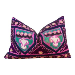 Jinana Nurata Suzani Lumbar Pillow