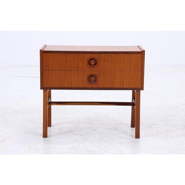 Vintage Danish Teak Chest of Drawers, 1960s For Sale - Image 3 of 14