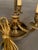 Early 20th Century French Bronze and Tall French Bouillotte Style Table Lamp With Red Hand-Painted Shade For Sale - Image 16 of 16
