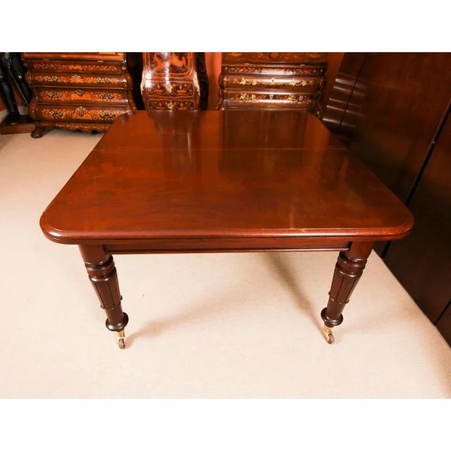 Antique William IV Dining Table and Balloon Back Chairs, Set of 17 For Sale - Image 14 of 18