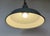 Vintage British Industrial Grey Enamel Factory Pendant Lamp, 1960s For Sale - Image 10 of 18
