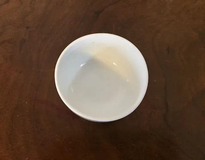 Antique 18th Century Meissen Porcelain Small Bowl in Blue Onion