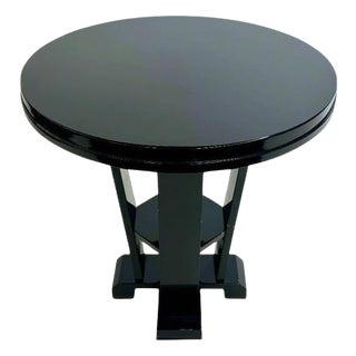 Art Deco style Gueridon Side Table, France, 1990's For Sale