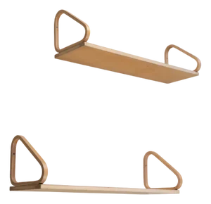 Model 112B Shelves attributed to Alvar Aalto for Artek, 1960s, Set of 4