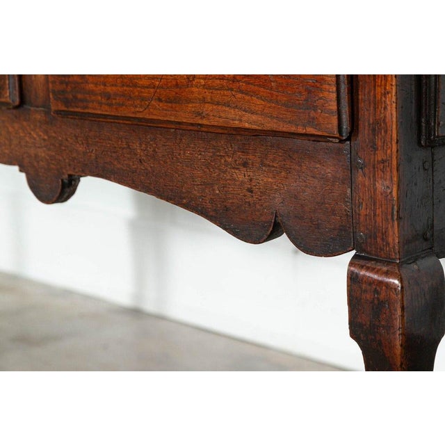 19th Century English Oak Dresser Base, 1840s For Sale - Image 13 of 16