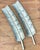 Late 20th Century Vintage Bruce Fox Aluminum Banana Leaf Platters - Set of 2 For Sale - Image 5 of 17