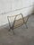 Danish Metal Magazine Holder With Woven Vinyl String Rack Mid-Century Modern 1950s For Sale - Image 4 of 9