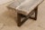 Gray Organic Modern Polished Petrified Wood Coffee Table For Sale - Image 8 of 12